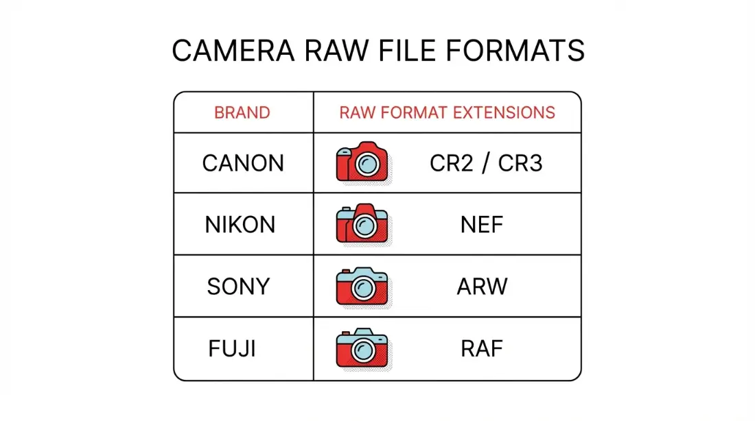 RAW格式完全指南:摄影师必知的相机原始文件知识(2025版)