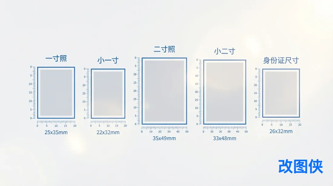 考试报名证件照尺寸要求大全：公务员、教资、会计证照片修改指南(2025)