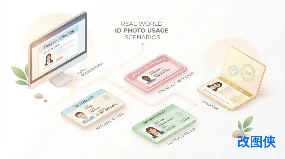 证件照尺寸修改完整指南：一寸照、二寸照像素报名报考要求全解析(2025)