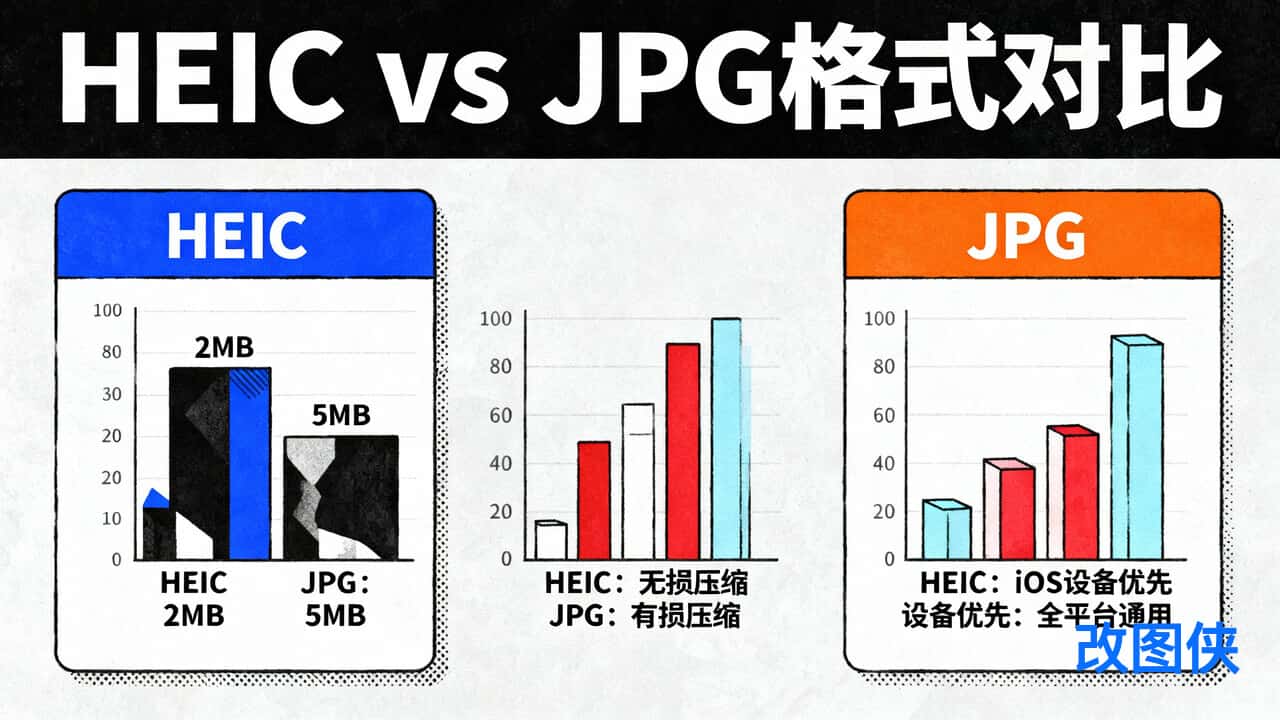 HEIC转JPG完整指南：iPhone照片格式转换教程（2025）